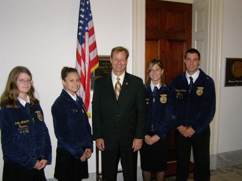 Kenny meets with the Silex FFA. 